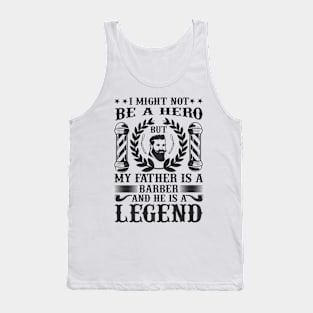 Barber Design I Might Not Be 65 Tank Top